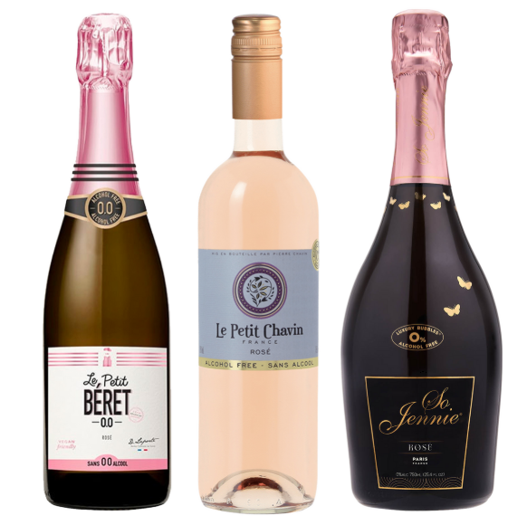 Best Seller Non Alcoholic Wine (0.0% ABV) Rose Assortment
