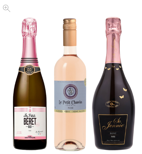 Best Seller Non-Alcoholic Rosé – 3 Bottles